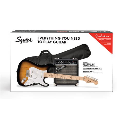 squire sonic stratocaster pack.